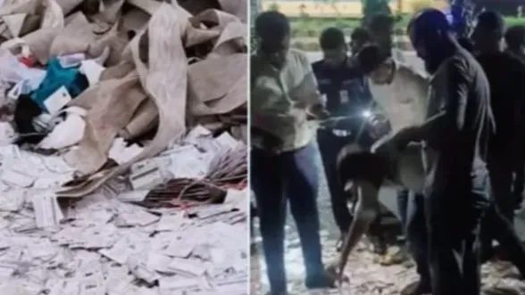 গাজীপুরের নাগরিকদের ৫ বস্তা এনআইডি কার্ড নারায়ণগঞ্জ থেকে উদ্ধার