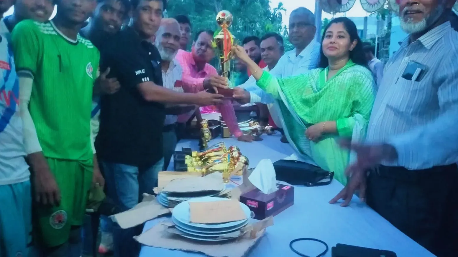 ৫২তম গ্রীষ্মকালীন প্রতিযোগিতা : কাপাসিয়ায় চ্যাম্পিয়ন ঘাগটিয়া চালা উচ্চ বিদ্যালয়