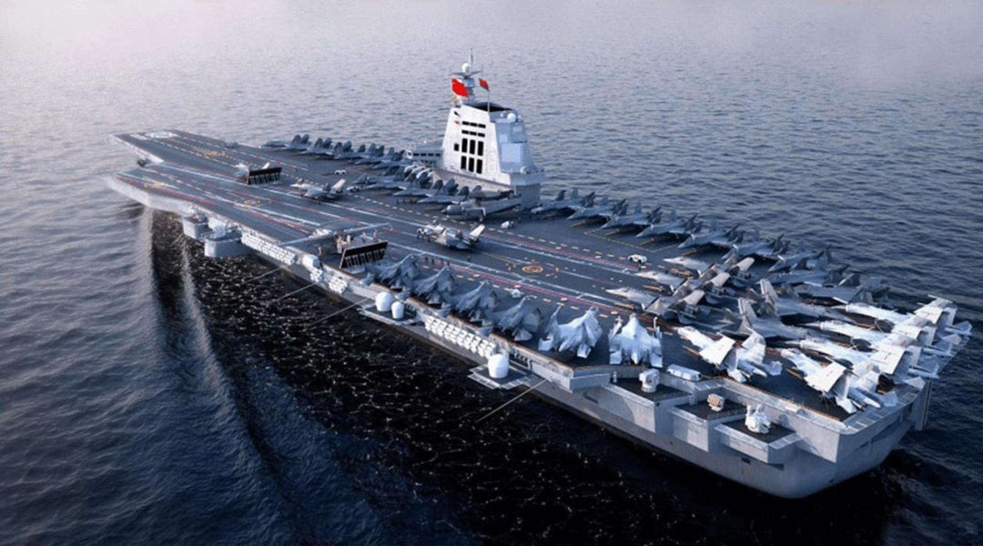 নৌবাহিনীতে অত্যাধুনিক বিমানবাহী রণতরী যুক্ত করলো চীন