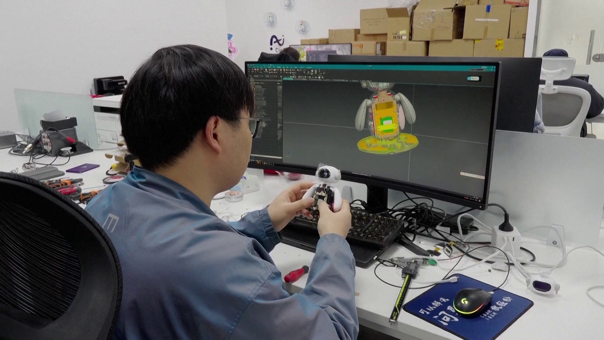 শাংহাইয়ে পুনর্বাসন রোবট ভাড়া সেবা চালু