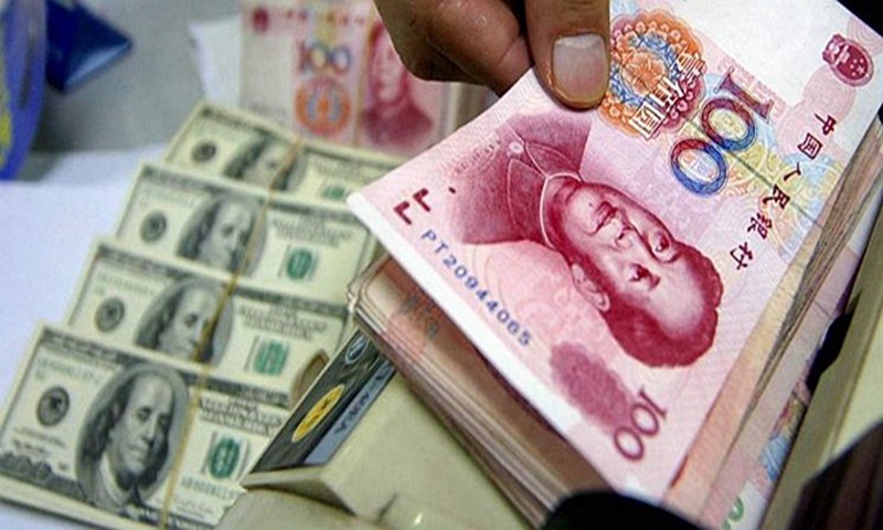 ডলারের বিপরীতে শক্তিশালী ইউয়ান