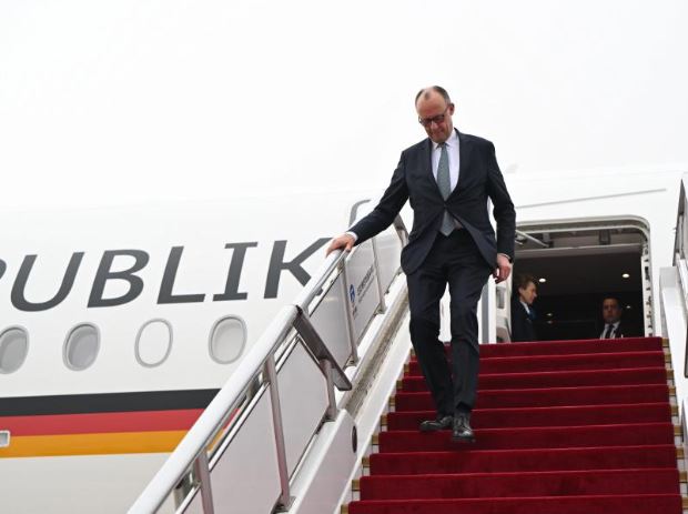 চীনে পৌঁছেছেন জার্মান চ্যান্সেলর ফ্রিডরিখ মের্ৎস