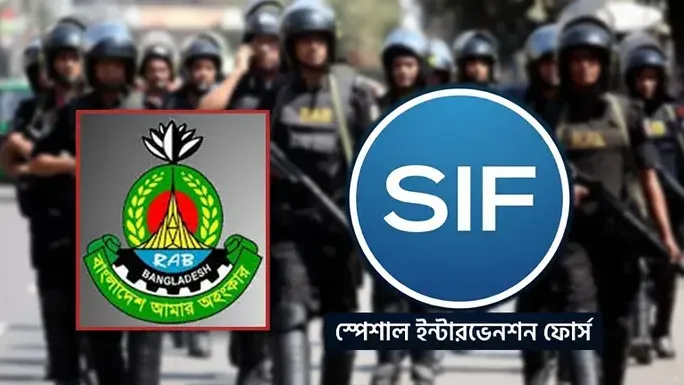 র‍্যাব-এর নাম পরিবর্তন হচ্ছে, নতুন নাম এসআইএফ, আদেশ শিগগিরই
