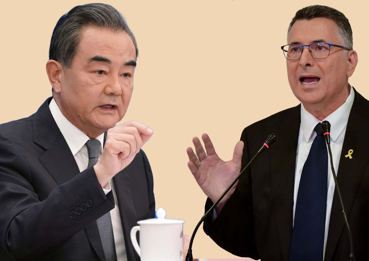 চীনের পররাষ্ট্রমন্ত্রীর সঙ্গে ইসরায়েলের পররাষ্ট্রমন্ত্রীর ফোনালাপ