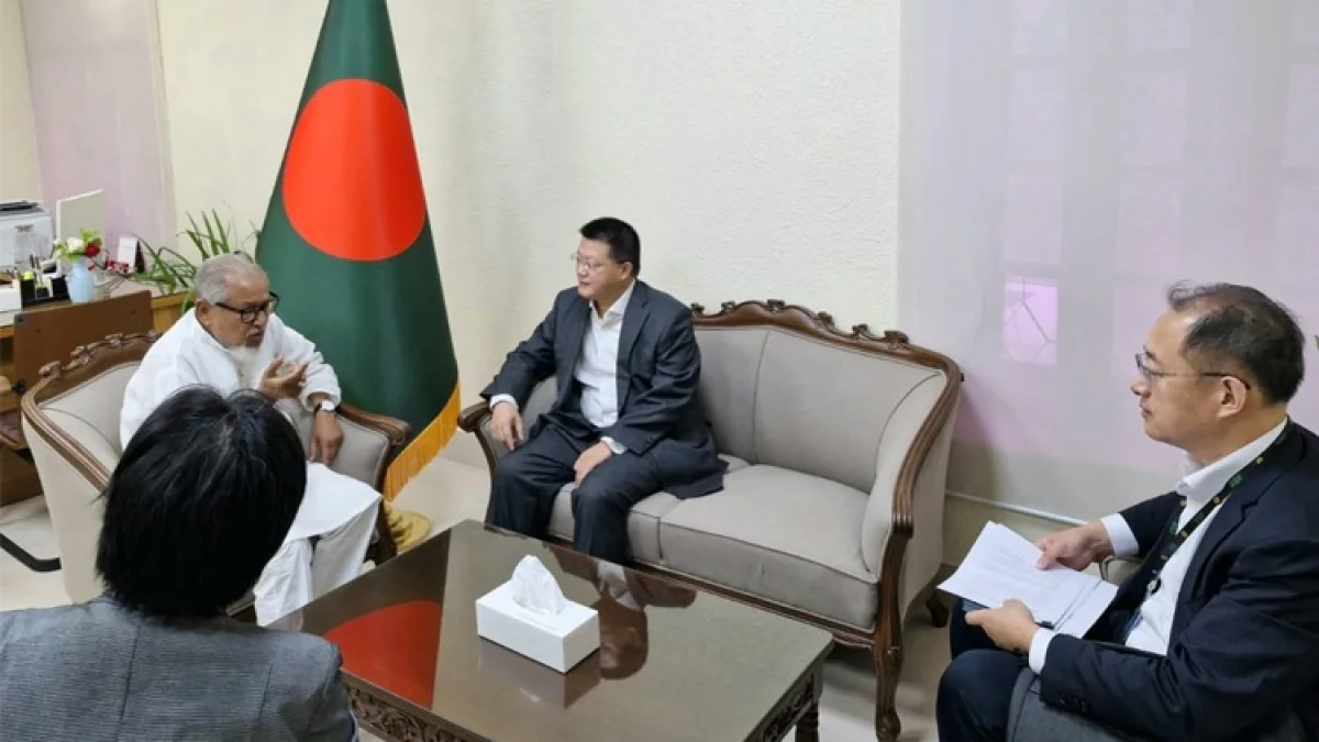 প্রধানমন্ত্রীর কৃষি উপদেষ্টার সঙ্গে চীনা রাষ্ট্রদূতের সাক্ষাৎ