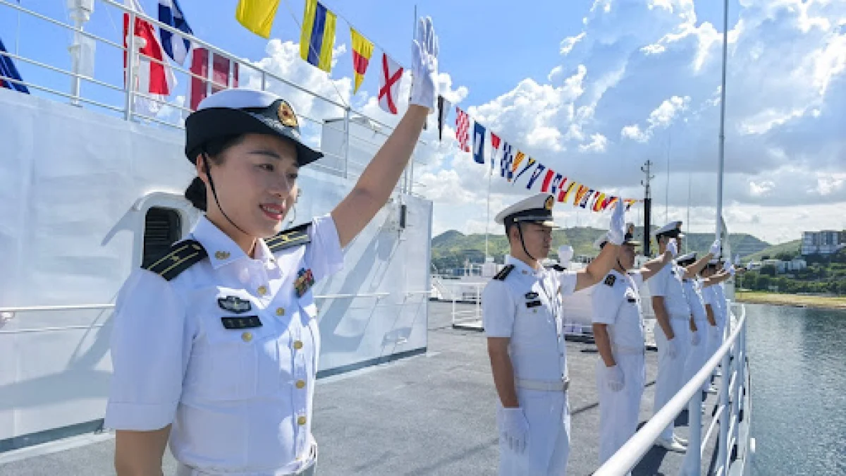 শুভেচ্ছা সফরে পাপুয়া নিউগিনিতে চীনের নৌবাহিনীর হাসপাতাল-জাহাজ