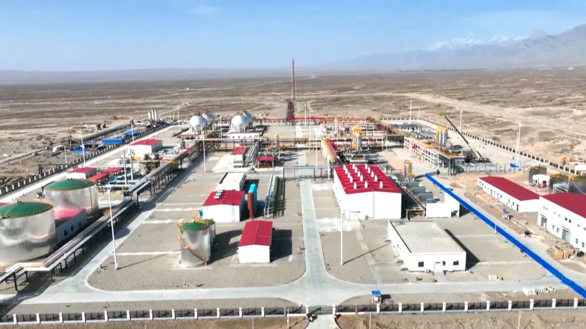 চীনের বৃহত্তম অতিগভীর কনডেনসেট গ্যাসক্ষেত্রে নতুন মাইলফলক