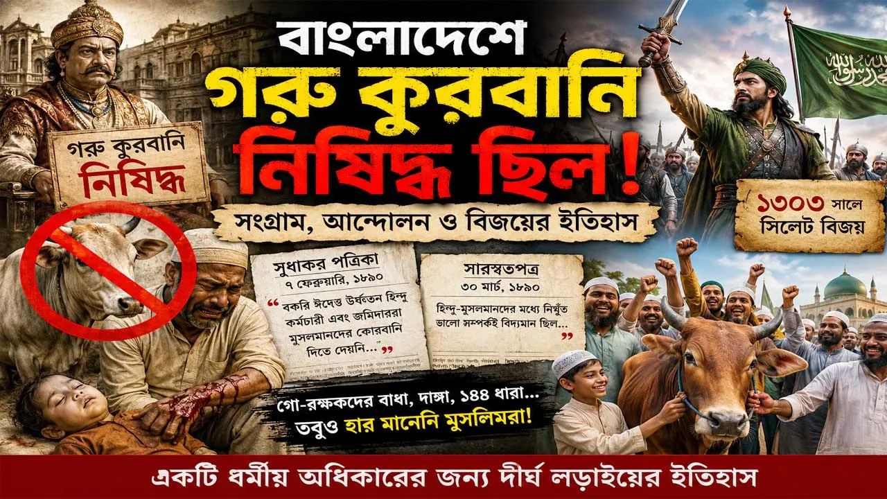 বাংলায় একসময় গরু কুরবানি নিষিদ্ধ ছিল! ইতিহাসের অজানা অধ্যায়