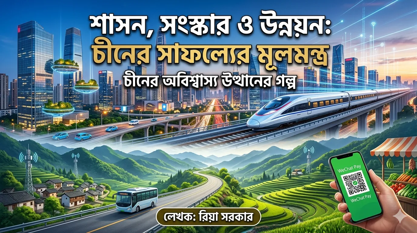 শাসন, সংস্কার ও উন্নয়ন: চীনের সাফল্যের মূলমন্ত্র