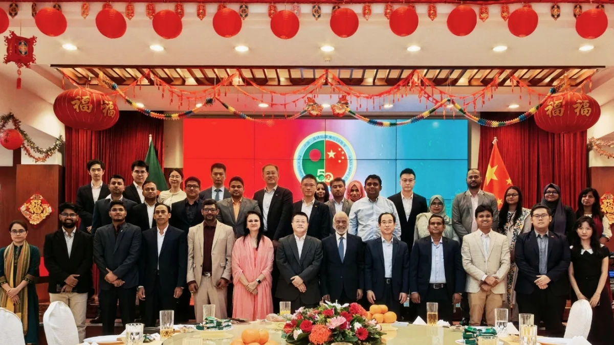 চীনে যাওয়ার আগে বিএনপির ছাত্র ও নারী প্রতিনিধি দলের সংবর্ধনা