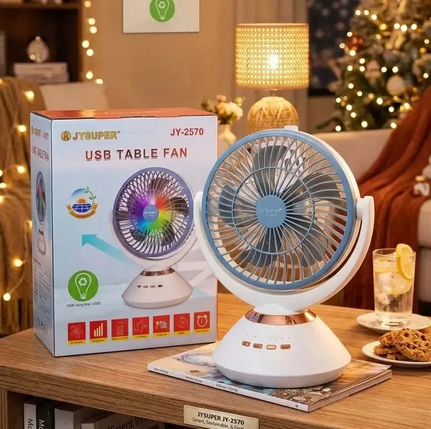 Jysuper 2570 fan (Jysuper JY2570 USB Table Fan) fan price in bangladesh