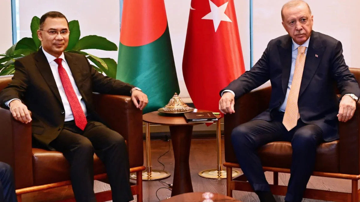 নিউইয়র্কে তারেক রহমান ও এরদোয়ানের বৈঠক