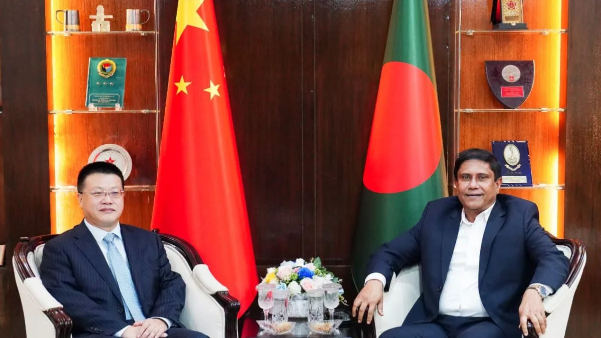 বাংলাদেশের প্রতিরক্ষাখাত আধুনিকায়নে সমর্থনের প্রতিশ্রুতি চীনের