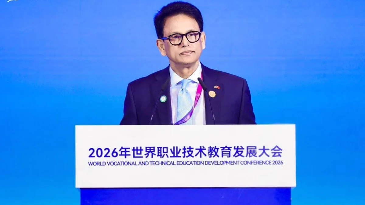 চীনে কারিগরি শিক্ষা উন্নয়ন সম্মেলনে বাংলাদেশের শিক্ষামন্ত্রীর তিন আহ্বান