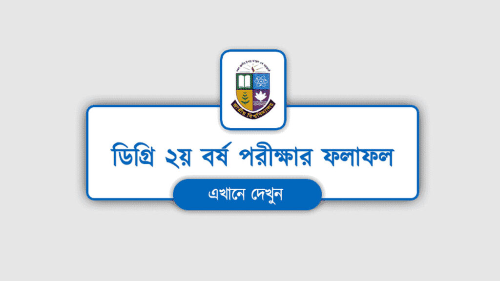 NU ডিগ্রি ২য় বর্ষের রেজাল্ট ২০২৫ প্রকাশ, ফলাফল দেখবেন যেভাবে