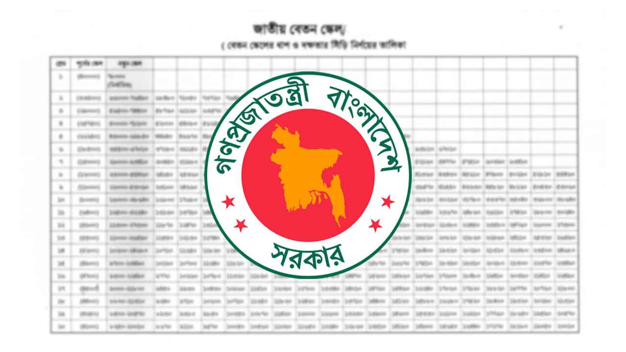সরকারি চাকরির গ্রেড বেতন স্কেল ও সুযোগ-সুবিধা বিস্তারিত